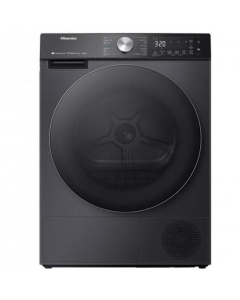 هايسنس نشافة ملابس ، سعة 10 كجم ، 14 برنامج ، مع مكثف حراري ، واي فاي ، اسود - DH5S102BB