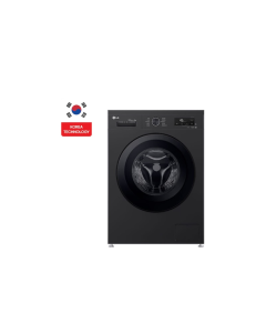 ال جي غسالة اوتوماتيك فتحة امامية ، سعة 7 كجم ، 10 برامج ، انفرتر ، اسود - WF0712MB(AE)