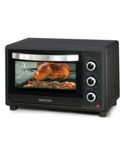 فرن كهربائي سينكور 60 لتر 2200 واط اسود - SE06010BK