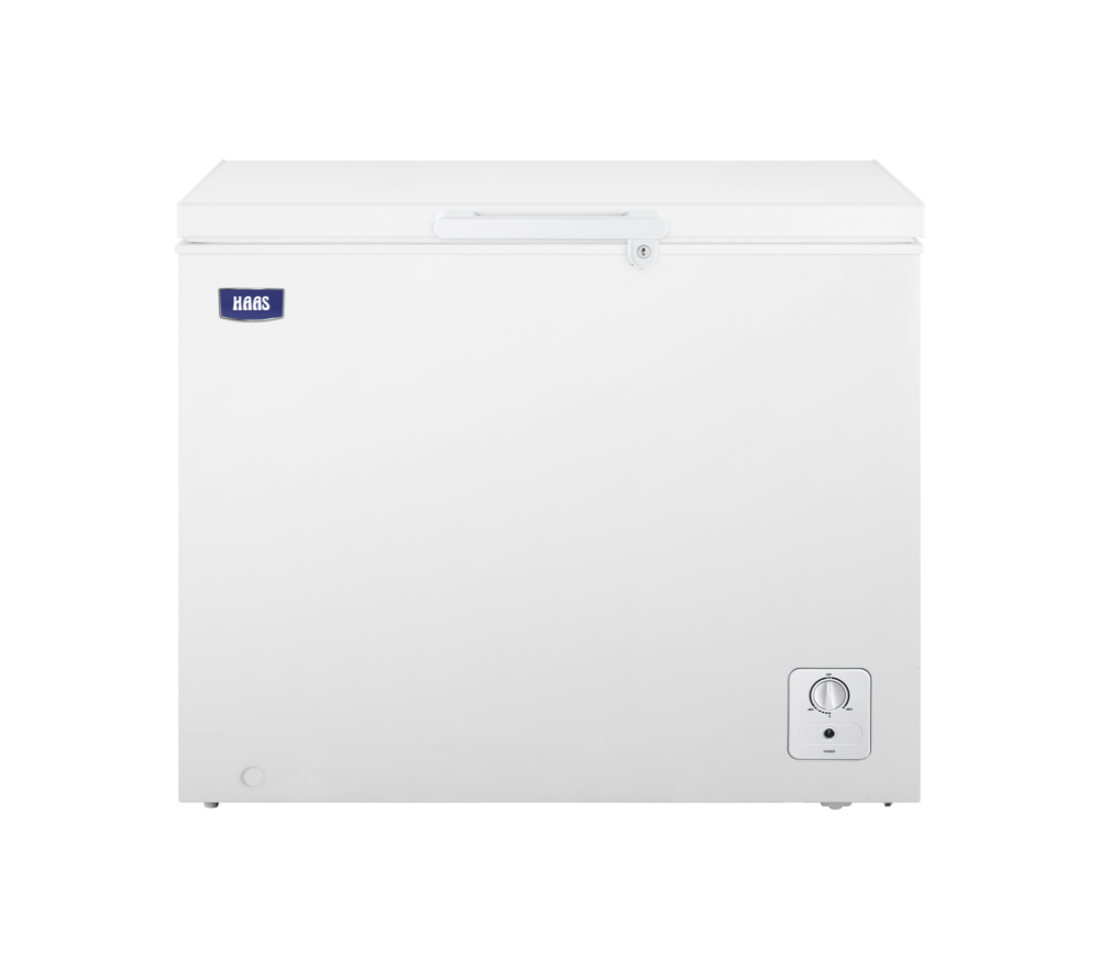 هاس فريزر أفقي ، سعة 8.7 قدم ، 245 لتر ، ابيض - HFK1340W